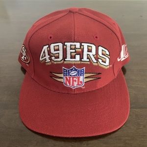 Vtg Logo Athletics 49ers Diamond Snapback 🏈